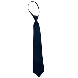 Vipdeal1 Unisex Retro Màu Trơn Mượt Nẹp Cà Vạt Tiệc Cưới Chổi Preppy Phong Cách Đồng Phục Đi Học Pre-Tied Cho Arr
