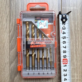 Bộ Mũi khoan inox hãng Kapusi các 6 chi tiết và bộ 19 chi tiết (K-3605 và K-3606)