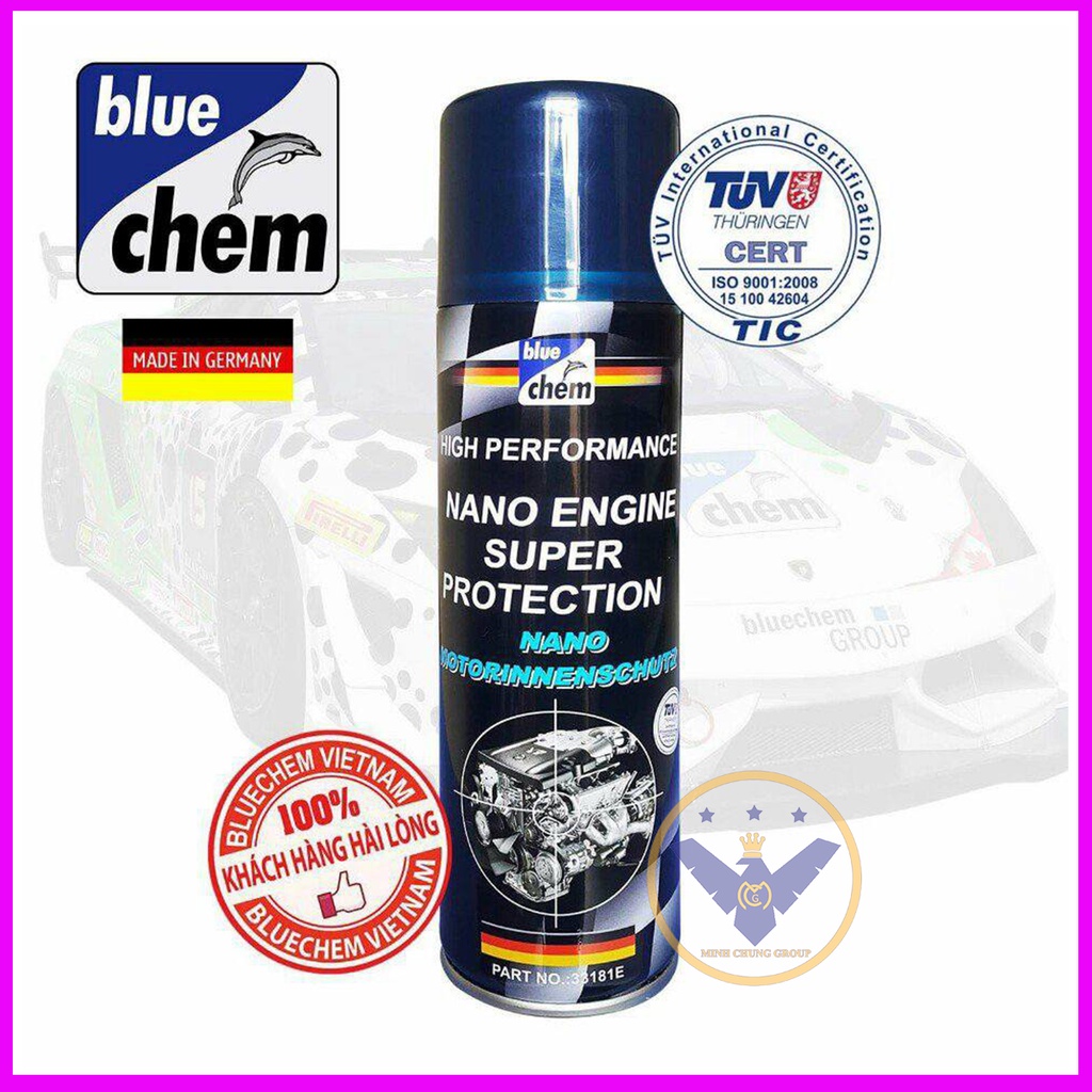 Nano bảo vệ động cơ xe ô tô, xe máy Bluechem Nano Engine Super ...