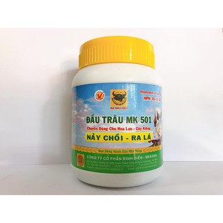 Phân Bón Lá Nảy Chồi Ra Lá ĐẦU TRÂU MK 501 (30-15-10) 400G