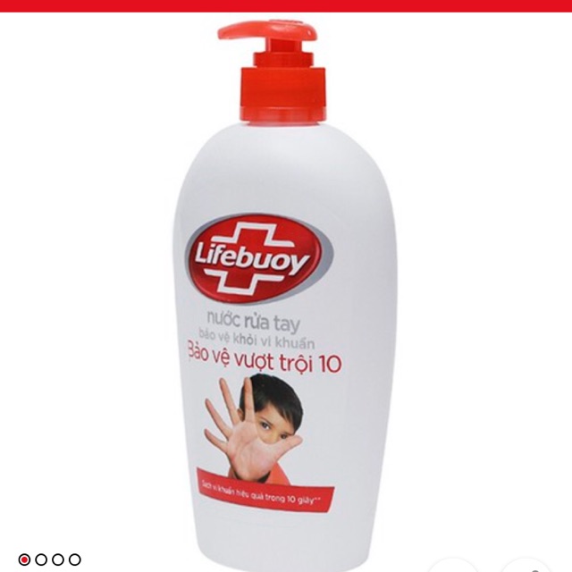 Nước rửa tay Lifebuoy sữa dưỡng ẩm 180g