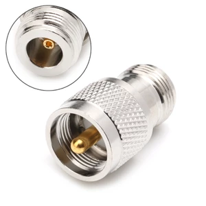 BTM PL259 UHF Cắm Nam Đến N Nữ Jack Thẳng 50 Ohm Đầu Nối RF