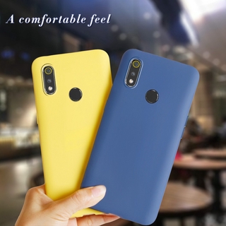Ốp điện thoại màu trơn thời trang cho Realme3 / Rmx1825 / Realme 3 Pro / Rmx1851