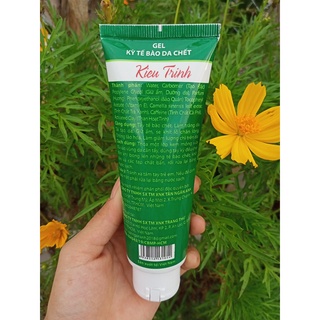 Gel kỳ tế bào da chết toàn thân hương Cafe xanh Kiều Trinh 120g