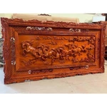 Tranh gỗ hương mã đáo thành công ( bát mã , bát tuấn đồ ) rộng 155 cm . Tranh treo tường trang trí phong thuỷ gia đình — ảnh 3