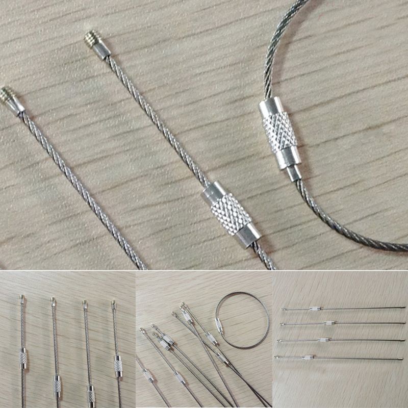 Vòng Dây Bằng Thép Không Gỉ Dùng Móc Chìa Khóa Tiện Dụng