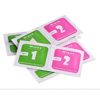 COMBO 200 bộ giấy lau màn hình 1-2