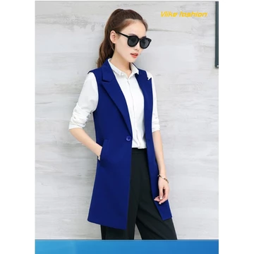 ( HÀNG THIẾT KẾ ) VEST NỮ SÁT NÁCH DÁNG DÀI, gile nữ dài đẹp. vest nữ dài đẹp, blazer nữ
