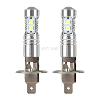 Set 2 đèn pha led H1 6000k 100w ánh sáng trắng siêu sáng dành cho ô tô