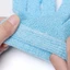 SUNKISSD Găng tay đi tắm Năm Ngón Tay, Miếng Bọt Biển Massage Dưỡng Ẩm Tắm Rửa Vải, Tẩy Tế Bào Chết Bền Da Tẩy Tế Bào Chết Cơ Thể Back Cleaner Sản Phẩm Spa Phòng Tắm