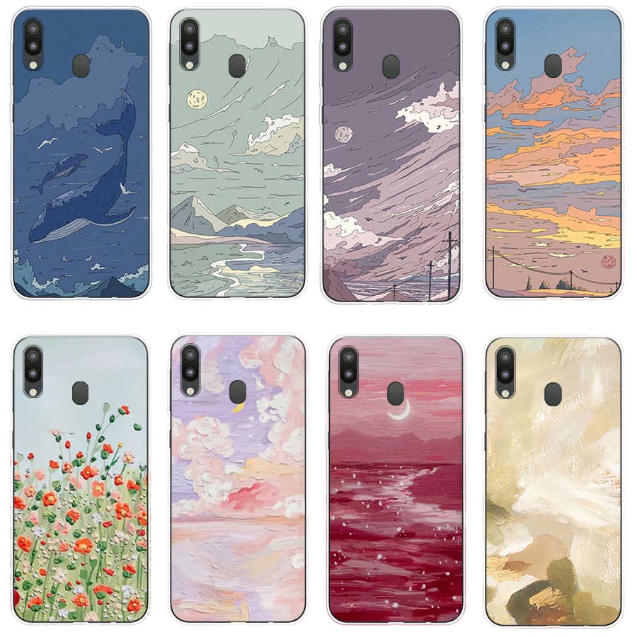 Ốp Điện Thoại TPU Dẻo In Họa Tiết Độc Đáo Thời Trang Cho Samsung Galaxy M20 M30 m31 M31S