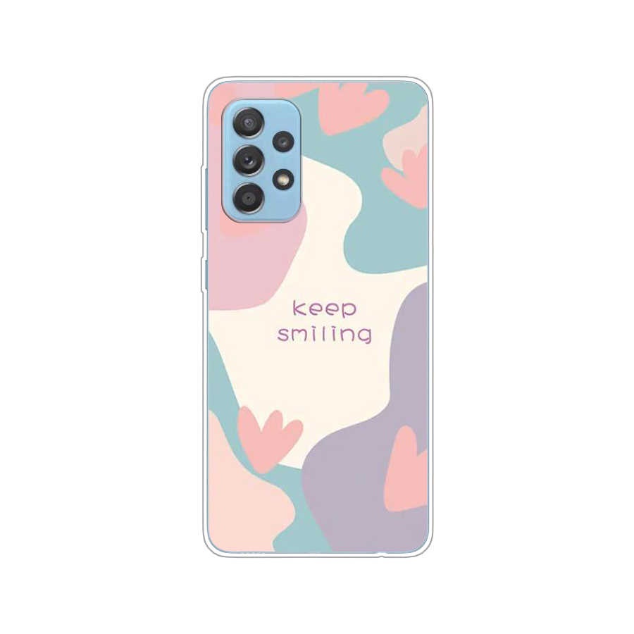 Ốp Điện Thoại TPU Dẻo In Họa Tiết Độc Đáo Thời Trang Cho Samsung Galaxy a50s a51 a52 a70