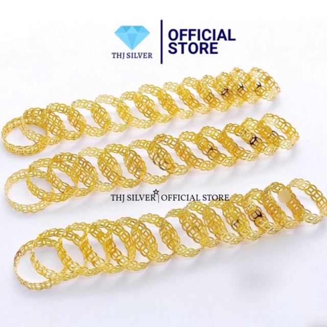 Women's Gold-Plated Feng Shui Ring by THUHUONG SILVER-Official Store