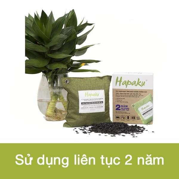 Ảnh Túi Than Hoạt Tính Hapaku Khử Mùi, Hút Ẩm Phòng Ngủ, Nhà Bếp, Tủ Lạnh, Tủ Quần Áo 500g 2
