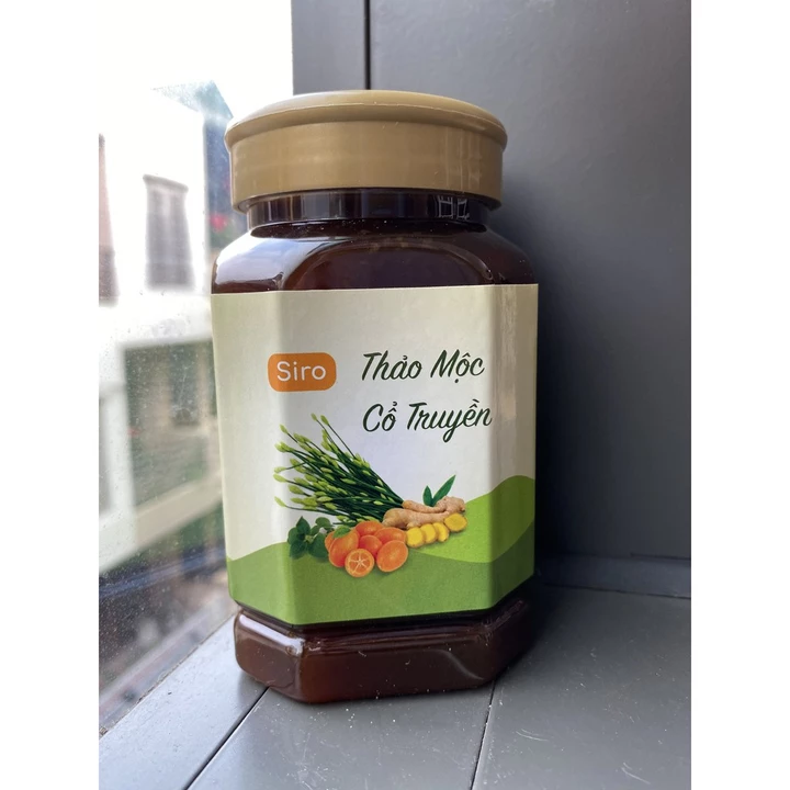 Mộc nhan - Siro ho thảo dược - giảm triệu chứng ho