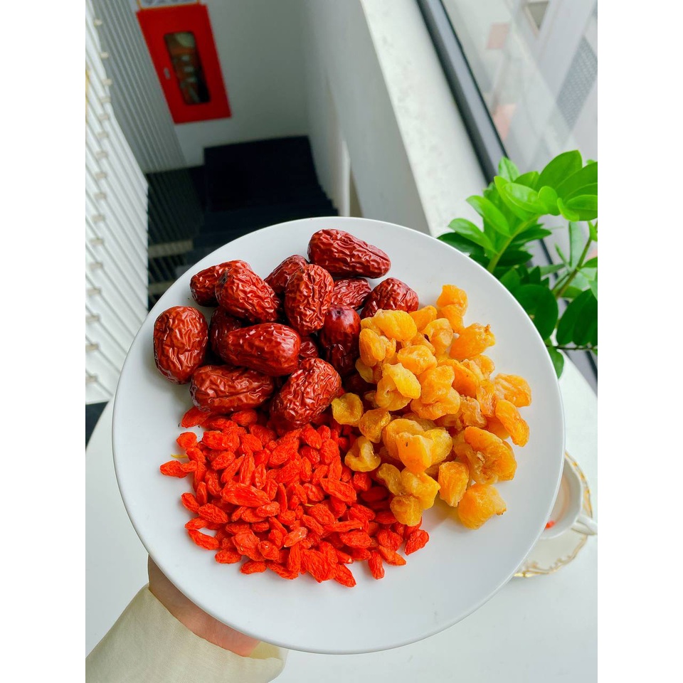 Ảnh Long Nhãn Hưng Yên 100gr Sấy Khô Vàng Đẹp Thượng Hạng Saffron Việt Nam 4
