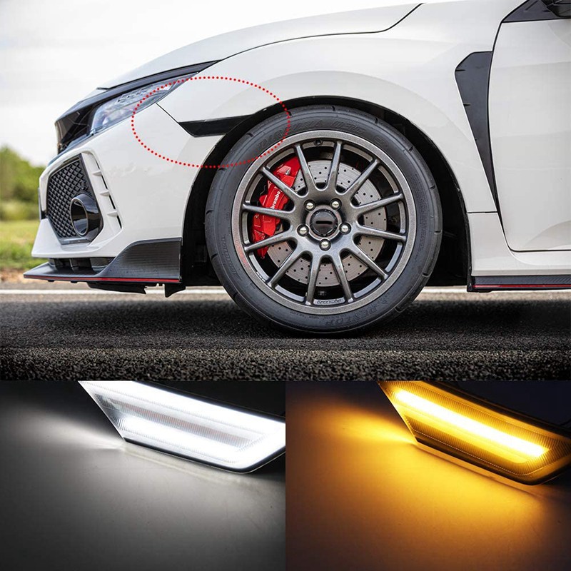 Miếng Đánh Dấu Đèn Xi Nhan Trước Cho Xe Hơi Honda Civic 10th