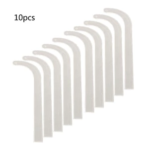 GODD 10x Bông tai acrylic trong suốt Thử trên que Bông tai trưng bày Đạo cụ Acrylic