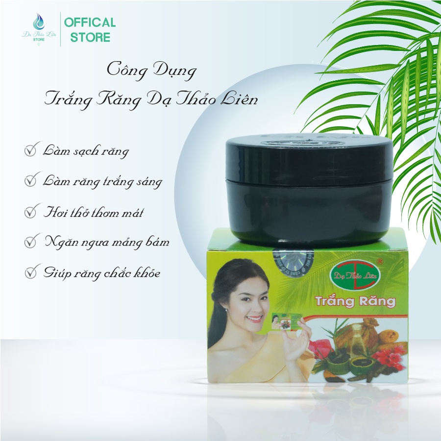 Ảnh Bột Trắng Răng Dạ Thảo Liên từ than tre hoạt tính giúp răng trắng sáng, đánh bay mảng bám 3