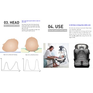 Đệm lót ghế ngồi ô tô, đệm lót xe đẩy cho bé thương hiệu BONNICHON cao cấp (chính hãng Hàn Quốc)