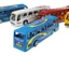 5.5" City Bus Inertial for Cars Kids Toys Car Model Vehicles Baby Toy Layout Lan
