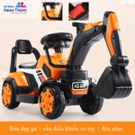 Xe cẩu điện trẻ em cỡ lớn, có thể di chuyển tiến lùi, điều chỉnh cần múc  phù hợp cho bé 2-6 tuổi — ảnh 5