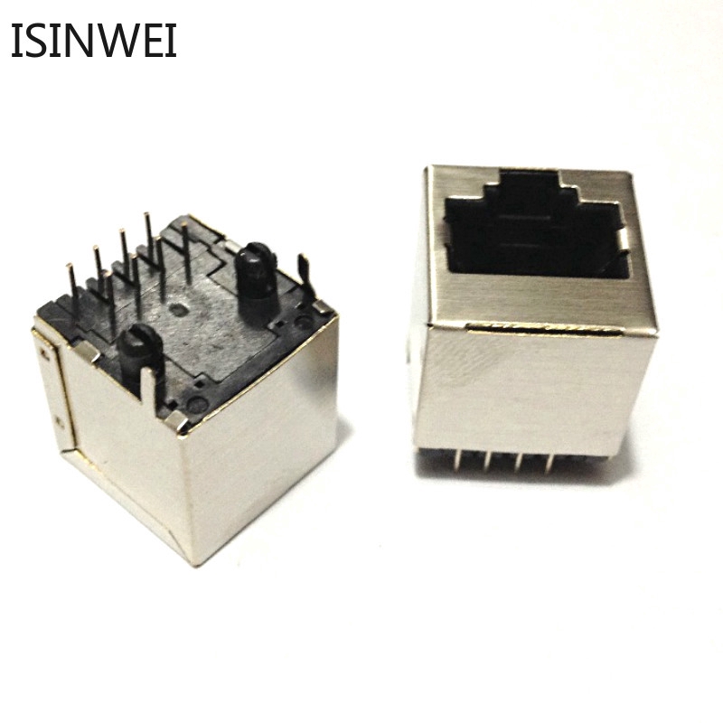 Set 5 linh kiện ổ cắm cổng mạng Rj45 524 524-8p8c | Shopee Việt Nam