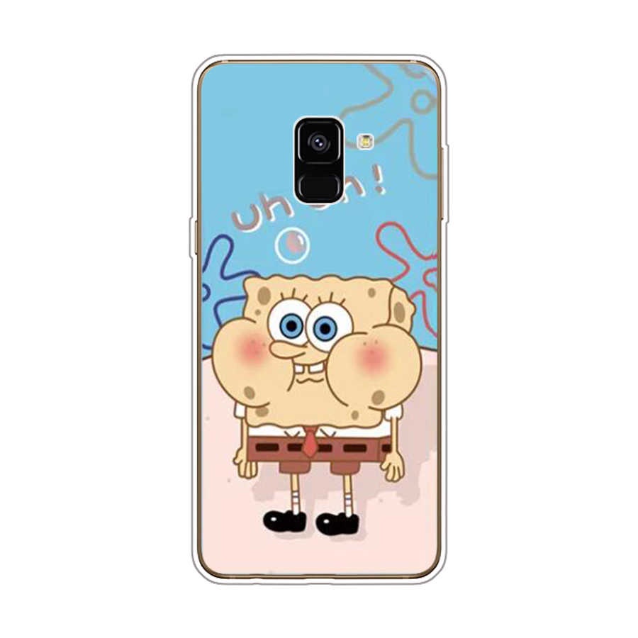 Ốp Điện Thoại TPU Dẻo In Họa Tiết Độc Đáo Thời Trang Cho Samsung Galaxy A8 plus 2018 A6 2018 plus
