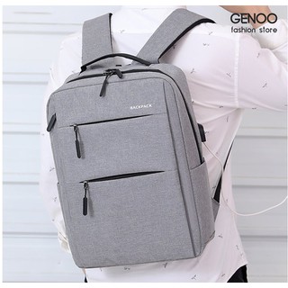 Balo Nam Đựng Laptop 13inch, 14inch, 15,6inch Công Sở Nhỏ Gọn, Balo Đi Làm Nam Nữ, Đi Học Cho Học Sinh, Sinh Viên - GENB