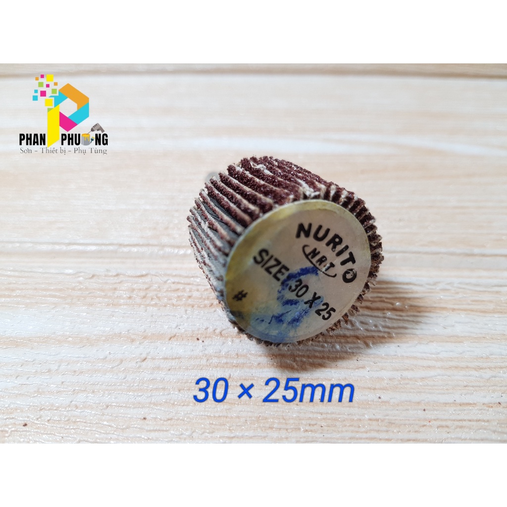 ĐÁ MÀI NHÁM HÌNH TRỤ NURITO 8000 VÒNG/ PHÚT NHẬT BẢN CÁC LOẠI (NHÁM XẾP HÌNH TRỤ)