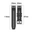 Dây Đeo Thay Thế Chất Liệu Silicon Phối Khóa Kim Loại Thời Trang Cho Garmin Fenix 7 7s 7x 20/22/26mm