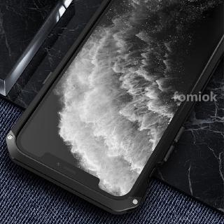 [Element] Shockproof Case for iPhone 12 11 Pro Max 12Mini i12 Aluminum Frame Bumper Metal Armor Protect Cover [In Stock] Ốp Điện Thoại Khung Nhôm Chống Sốc
