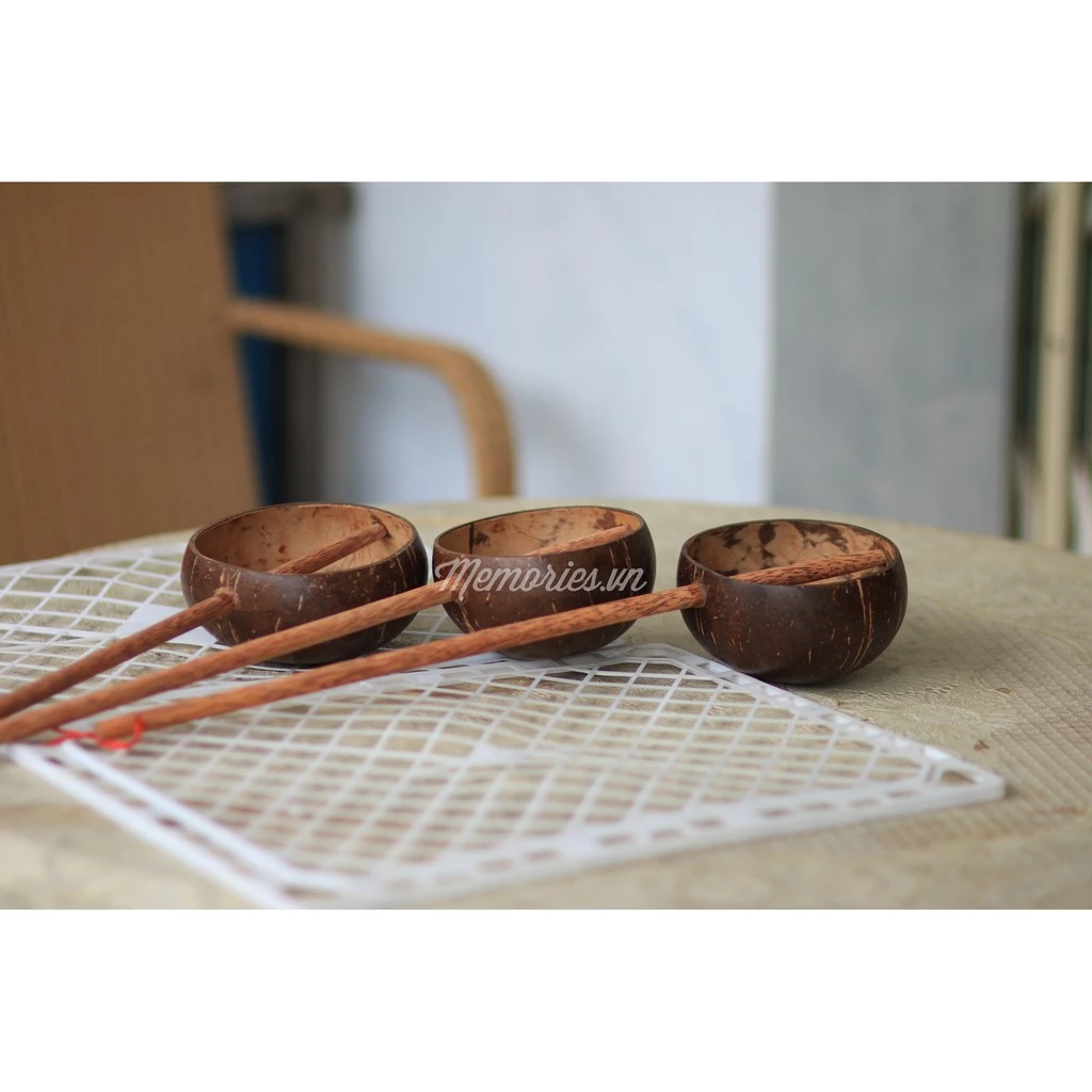 Gáo Dừa Múc Nước, Tưới Cây, Làm Bánh, Gội Đầu Dưỡng Sinh, Spa,  Phụ Kiện Trang Trí, Chụp Hình