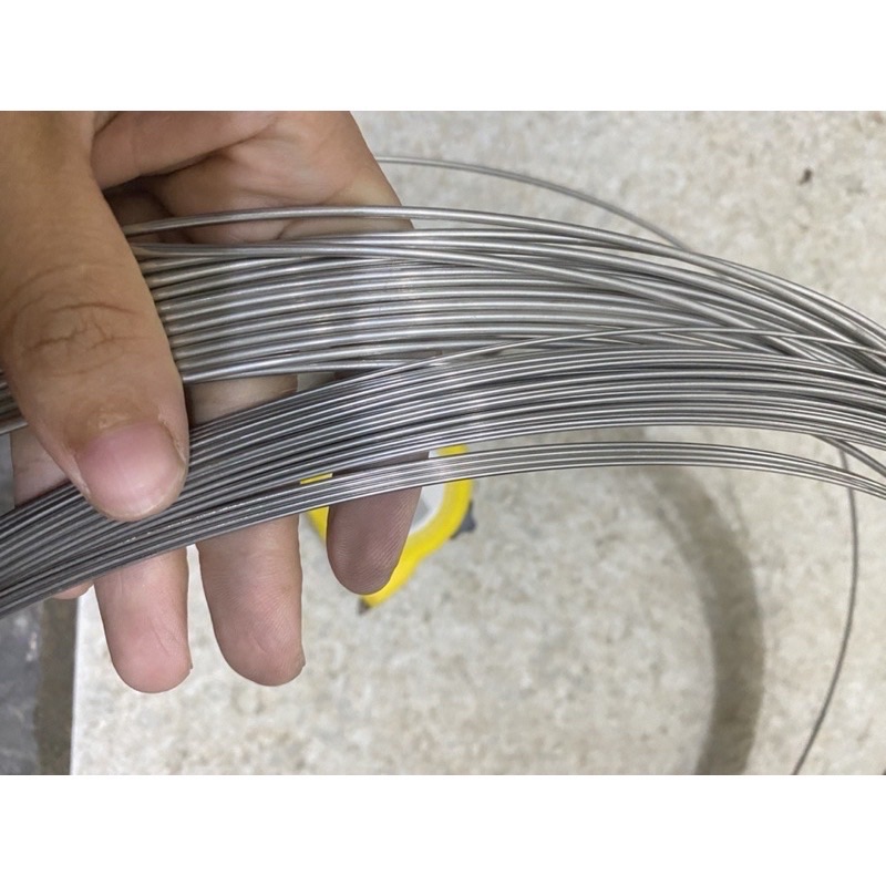 Dây inox 0.8 li; 1 li; 1.2li; 1.5 li; 2li; 2.5li; 3li sáng bóng dễ uốn ...