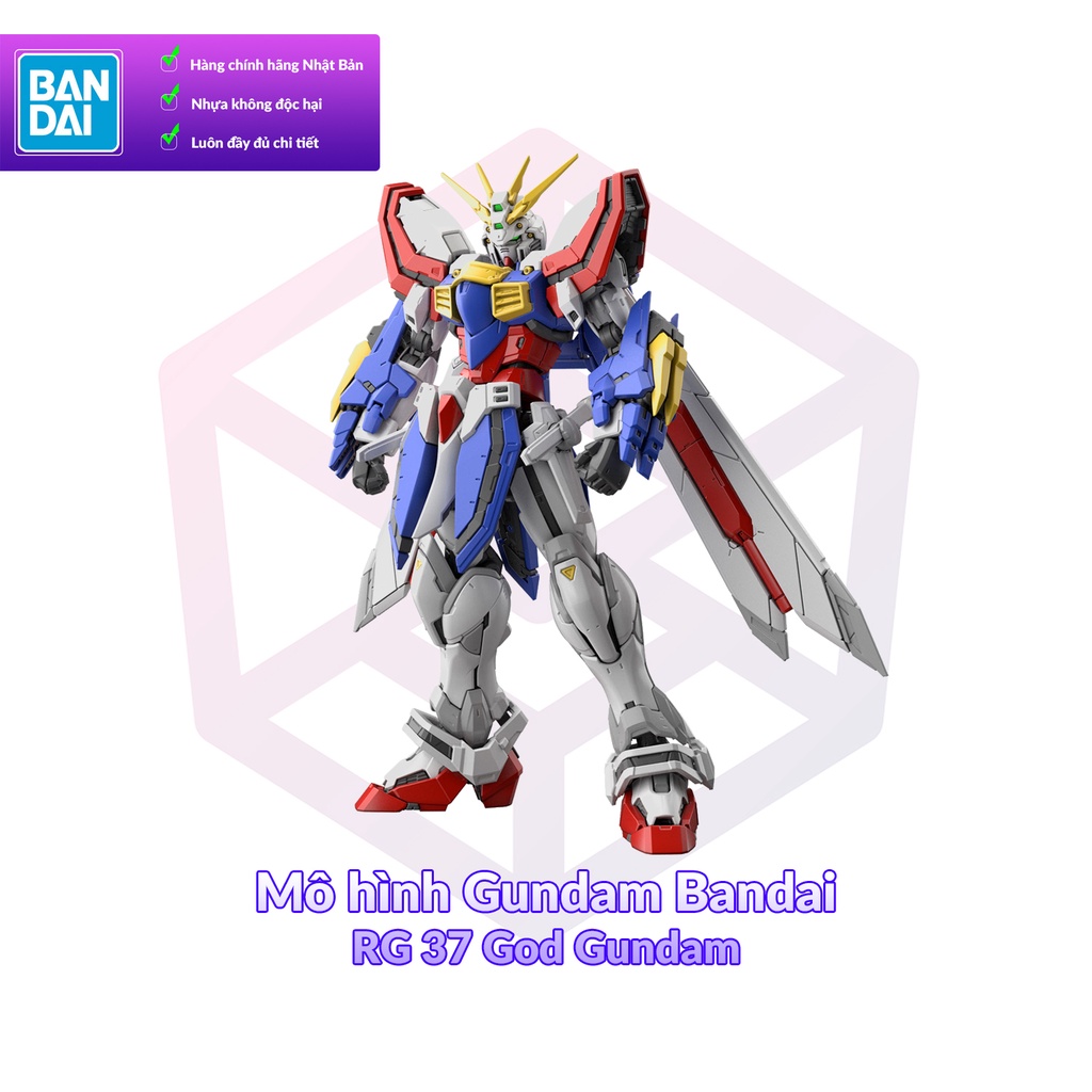 Mô hình Gundam Bandai RG 37 God Gundam 1/144 [GDB] [BRG] | Shopee Việt Nam