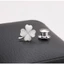 Pin Cài Cúc HimHip Cỏ 4 Lá May Mắn Đính Đá Mẫu Ngẫu Nhiên Size 1,5x2cm