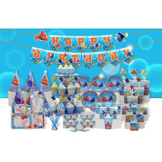 Set MEGA trang trí sinh nhật chủ đề Cá Nemo