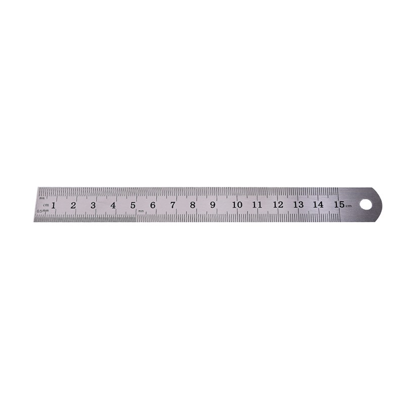 Thước đo bằng kim loại 15cm mẫu HL