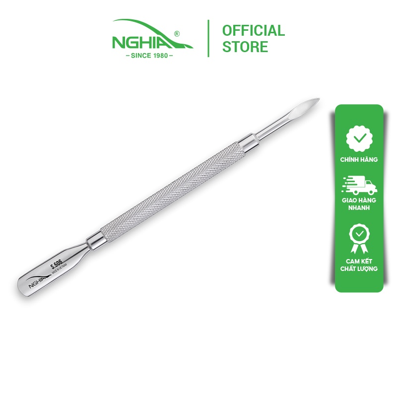 Ảnh Sủi Da 2 Đầu Thép Không Gỉ KỀM NGHĨA S.506 (1 đầu nhọn, 1 đầu bầu) 3