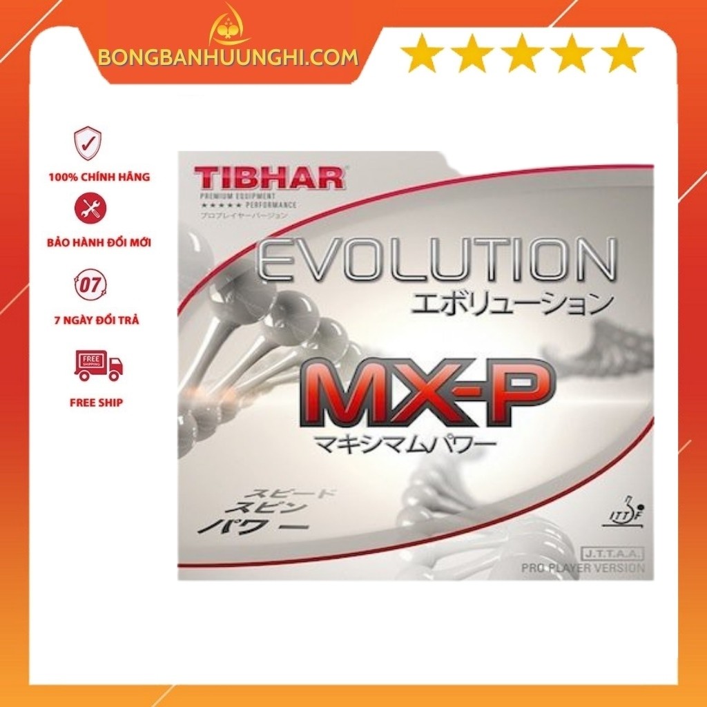 Mặt Vợt Tibhar EVOLUTION MXP Bóng Bàn Công Nghệ Đức Tốc Độ Cao Shopee
