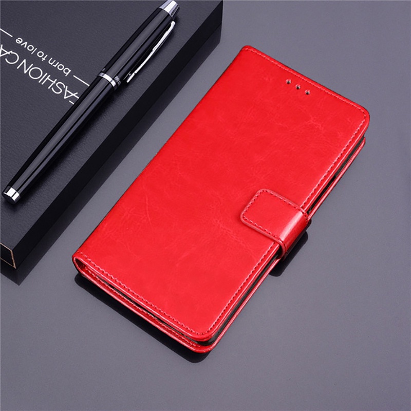 Ốp Lật Cho LG Q92 K92 5G V60 V50 ThinQ 5G Ốp Lưng Ví Da PU