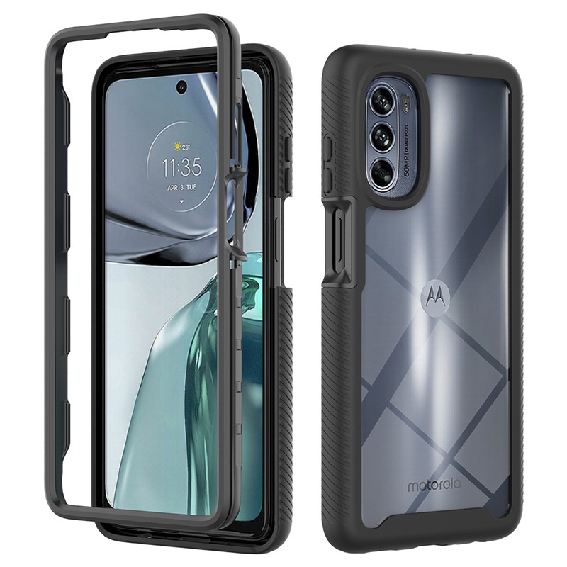 Dành Cho Motorola Moto G62 G52 G42 G22 G82 G41 G51 G71 G60 G50 5G Full Body Hybrid Chống Trầy Xước Vỏ Bảo Vệ Giáp Chống Sốc