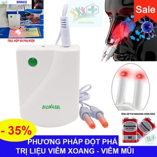 Máy BioNase - Hỗ trợ điều trị xoang,Trị viêm mũi dị ứng hiệu quả loại tốt chính hãng