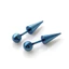OXXGGKAO Bông tai tròn bằng thép không gỉ Barbell Bông tai kim loại Bông tai Tragus