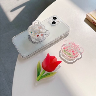 Giá Đỡ Điện Thoại Dạng Nhẫn Xỏ Ngón Tay Hình Vịt Hoạt Hình Có Thể Thu Gọn Chống Sốc Cho Điện Thoại