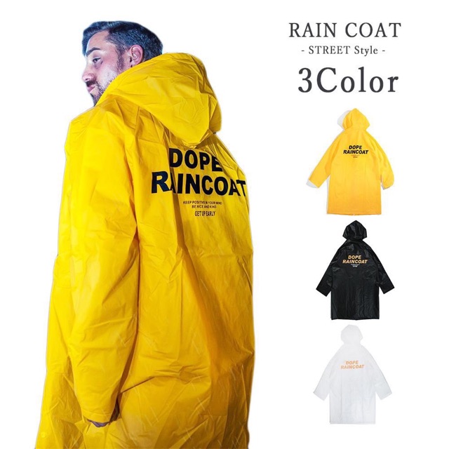Dope raincoat clearance