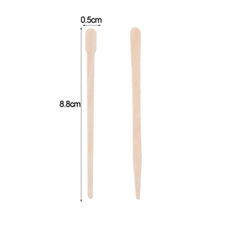JOYFULLIFE Waxing Stick gỗ dùng một lần, kem tẩy lông mặt & lông mày, que tẩy lông