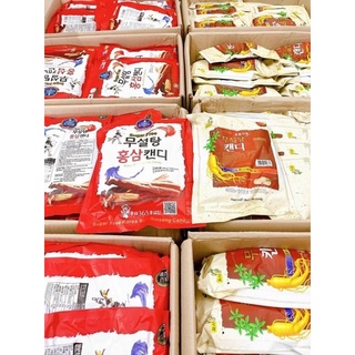 Kẹo Hồng Sâm Không Đường Đỏ 500Gr
