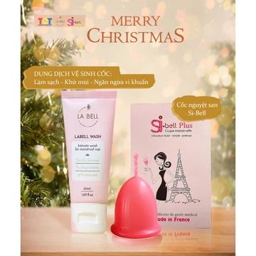 Combo Cốc nguyệt san Sibell nhập khẩu Pháp( 1 cốc sibell+ 1 tuýp Gel labell + 1 cốc tiệt trùng)
