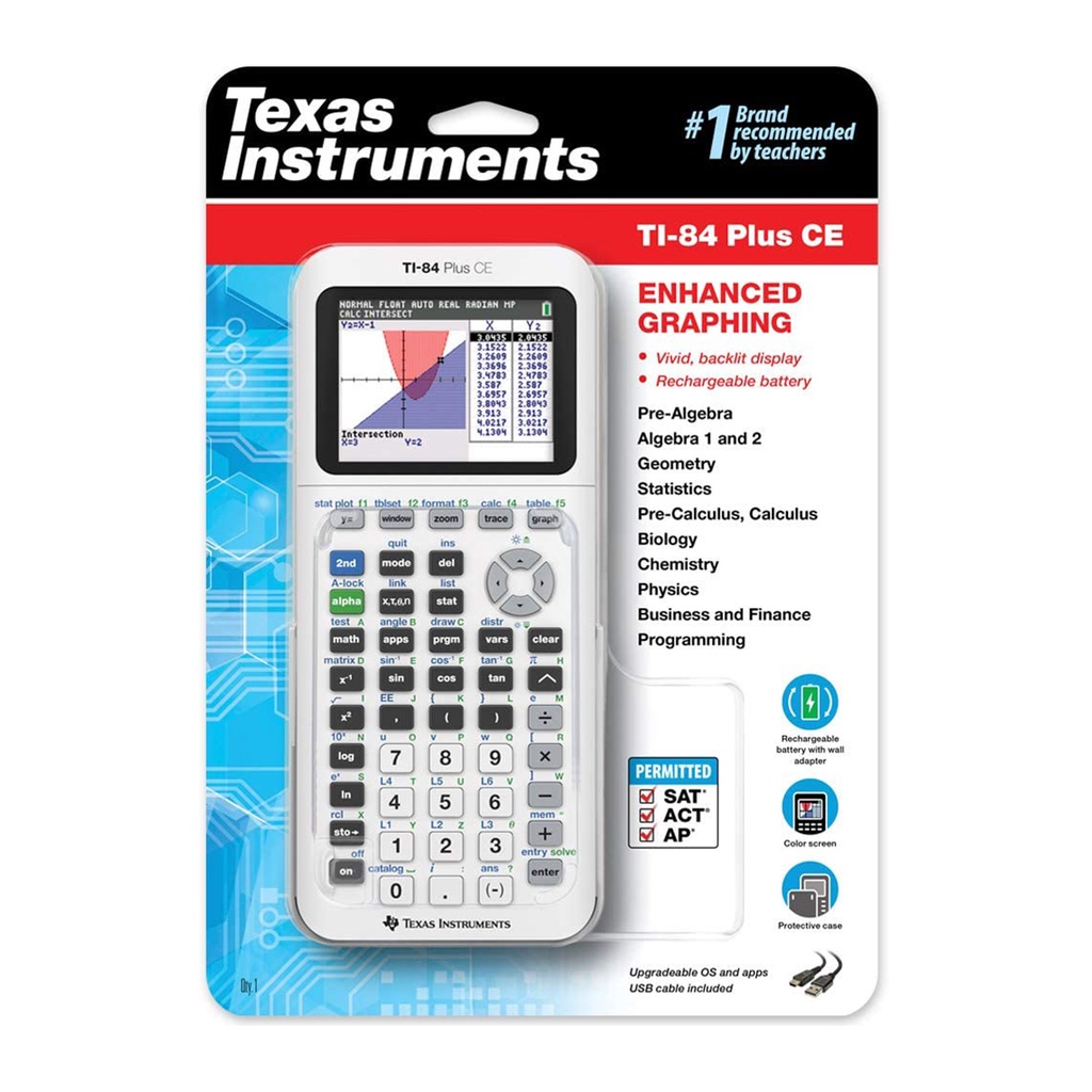 [Sẵn Hàng] Texas Instruments TI-84 Plus CE - Máy Tính Khoa Học Lập ...